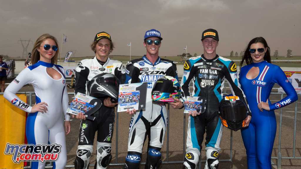 Halliday took the round win with a clean sweep, while Toparis was second, with Pearson third.