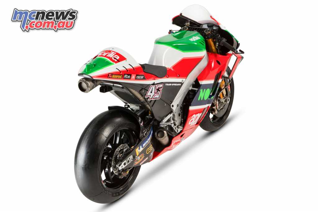 The 2018 Aprilia RS-GP boasts a number of updates