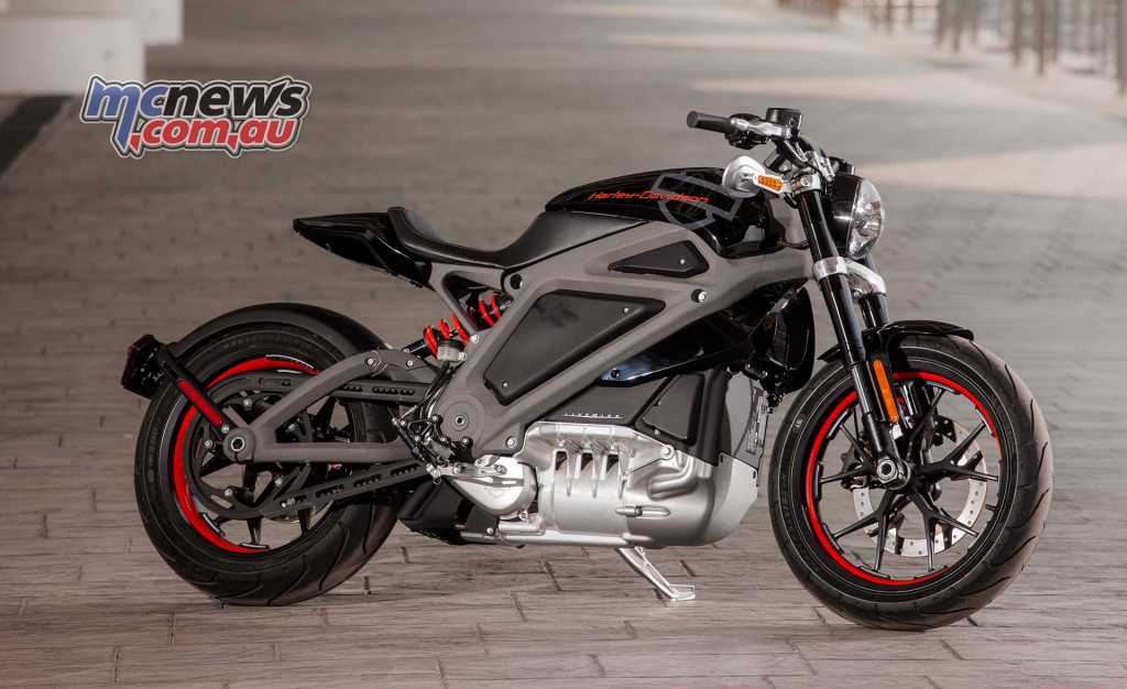 Harley's Livewire prototype pictured when we rode it in Malaysia a few years ago - Harley are aiming to have a production version on the market by 2019