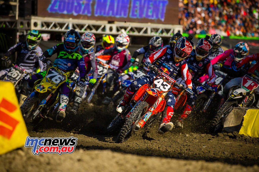 The 250SX Start at Foxborough SX