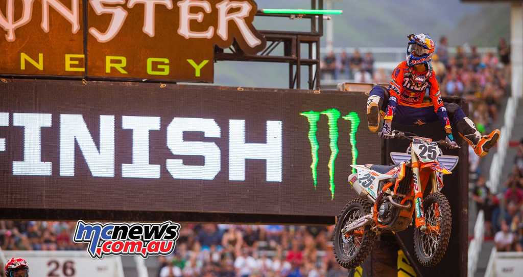 Marvin Musquin at Salt Lake City SX - Image by Hoppenworld