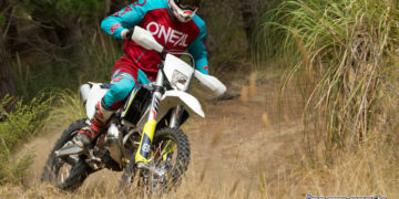 Husqvarna's 2018 TE250i two-stroke EFI enduro machine