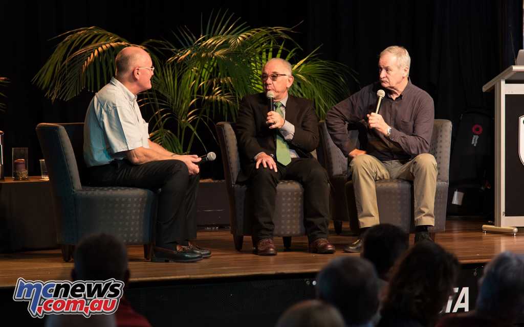 Alan Cathcart interviews Vince and Jim at the Legends Dinner