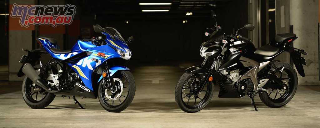 Suzuki GSX-R125 and GSX-S125