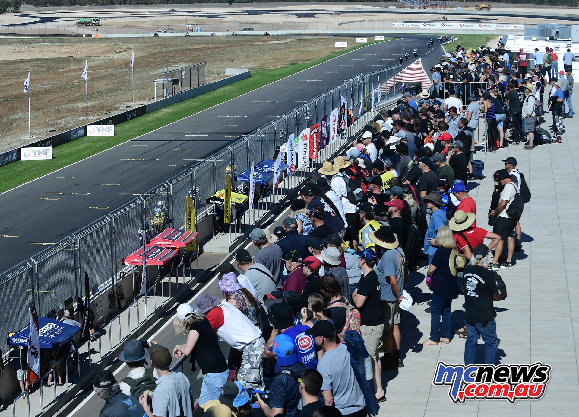 Some of the rooftop crowd at The Bend