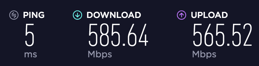 Tailem Bend Media Centre bandwidth test. A far cry from trying to get a reliable mobile signal at Mallala...