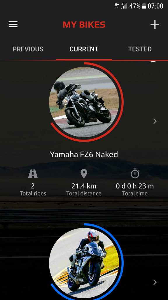 Yamaha MyRide App