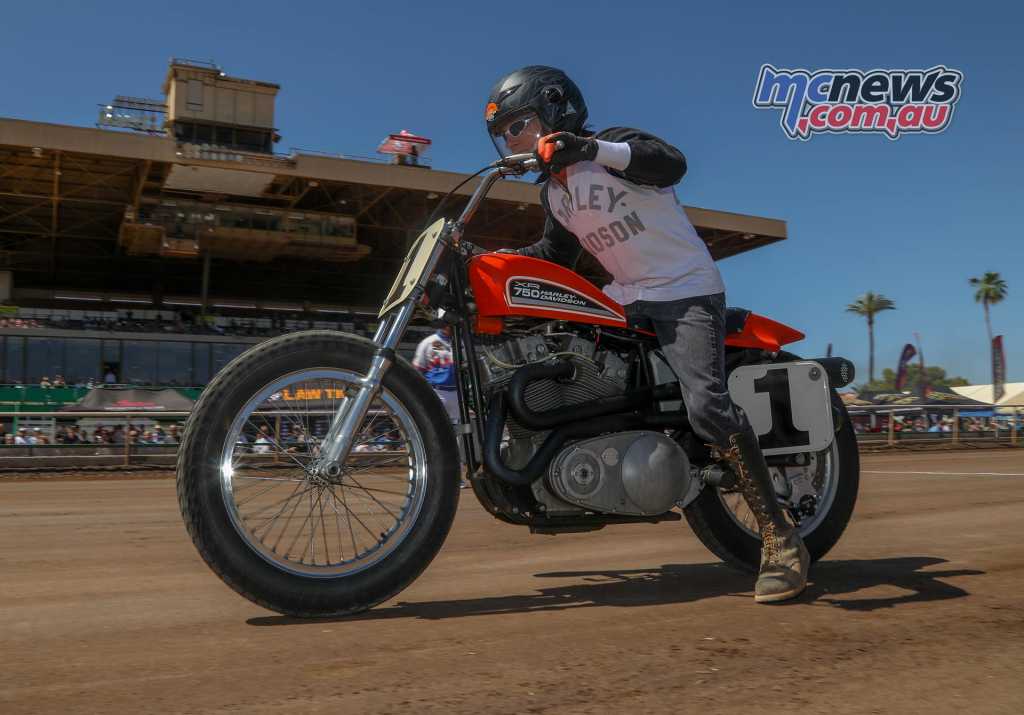 Arizona Mile 2018 - Indian might have won a trifecta but this Harley XR750 was still a star of the show