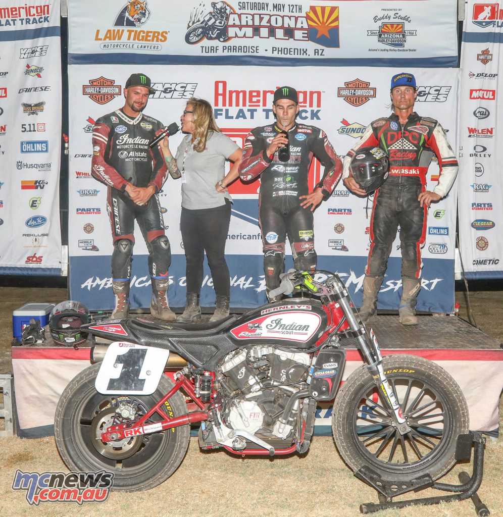 2018 Arizona Mile Results Jared Mees - Indian Brad Baker - Indian +0.937 Henry Wiles - Indian +4.175