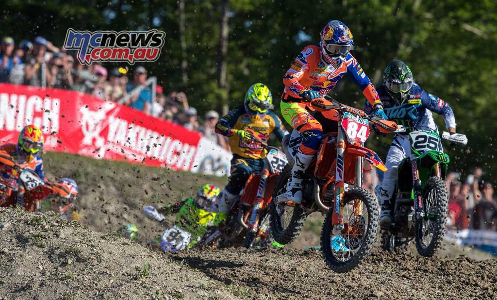 Jeffrey Herlings maintains a 23-point lead over KTM team-mate Antonio Cairoli