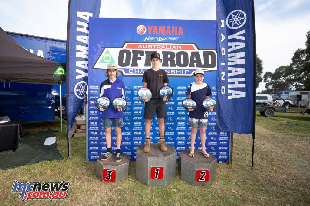 Angus Riordan topped the J2 Round 4 podium from Bill Hargy and Mackenzie Johnson