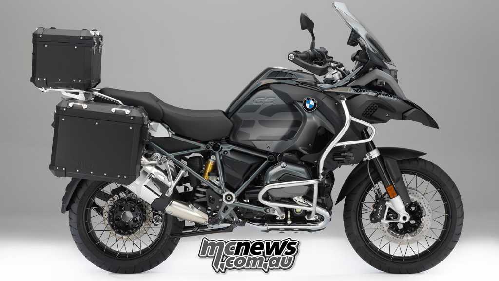 'Edition Black' BMW accessories for R 1200 GS