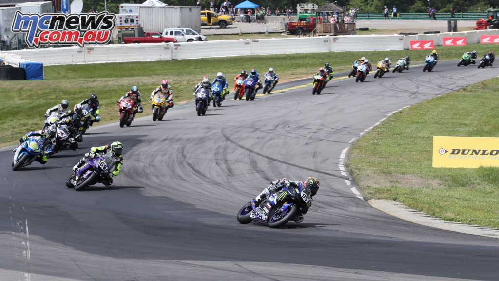 JD Beach dominated the first Supersport race of the weekend