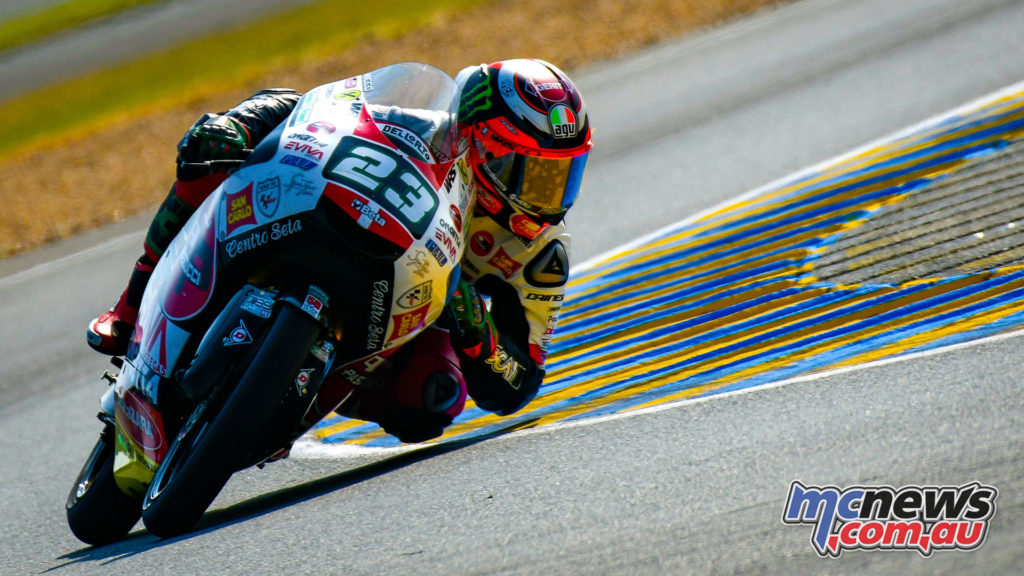 Moto2 and Moto3 test at Le Mans