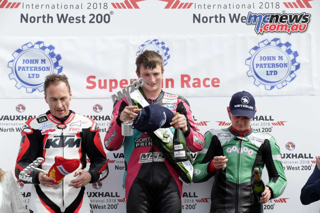 North West 200 - Supertwin Podium -