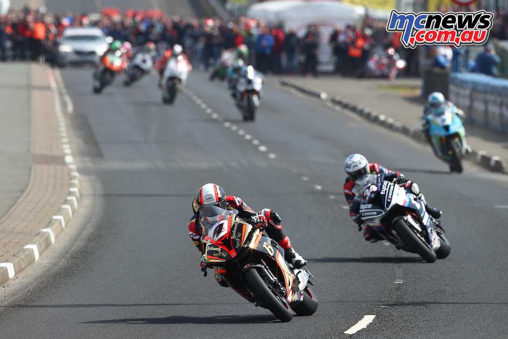 Michael Rutter claimed a third place podium position