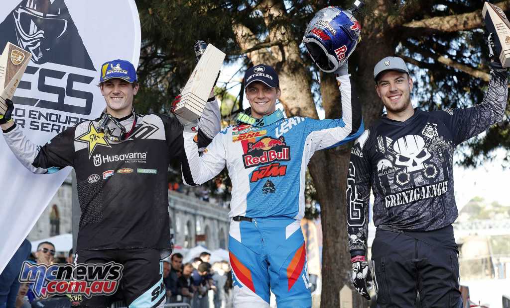 World Enduro Super Series - Round One - Extreme XL Lagares in Portugal - Prologue - Jonny Walker 1st - Billy Bolt 2nd - Kevin Gallas 3rd