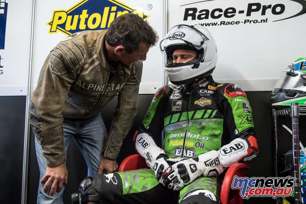 Anthony West at Donington WorldSBK 2018