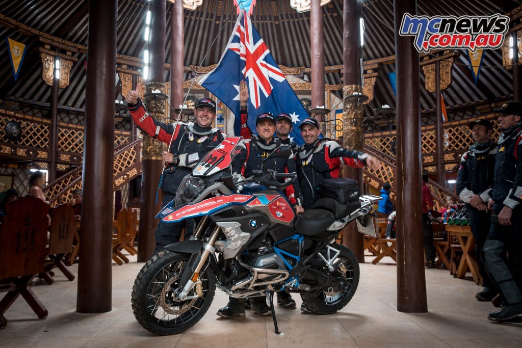 BMW International GS Trophy Mongolia 2018 - Team Australia