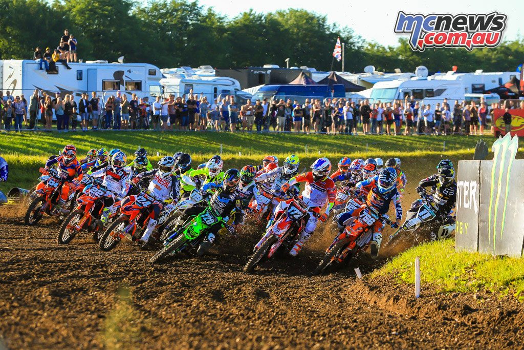 EMX250 Start - MXGP of Britain