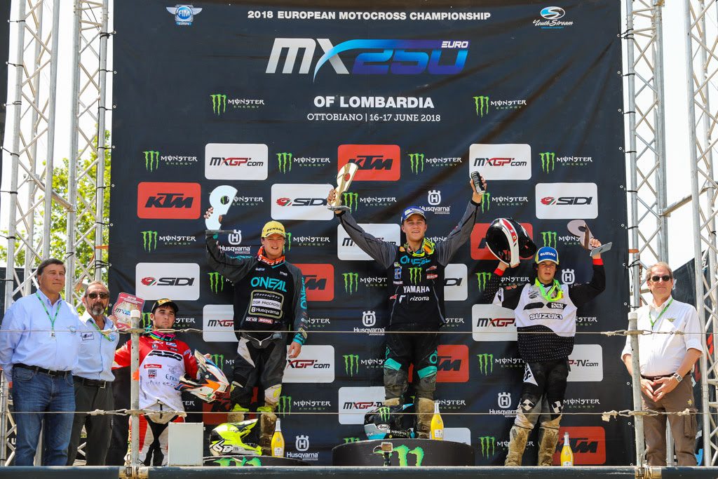 EMX250 Overall Top 3 - Lombardia 2018