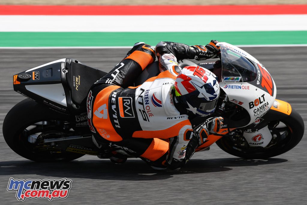 Joe Roberts - Mugello 2018 Moto2 & Moto3 Test