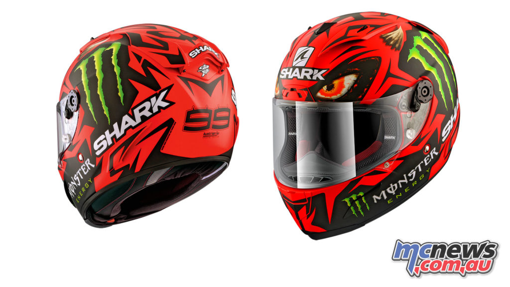 Shark's Racer-R Pro Lorenzo Diablo Replica Helmet