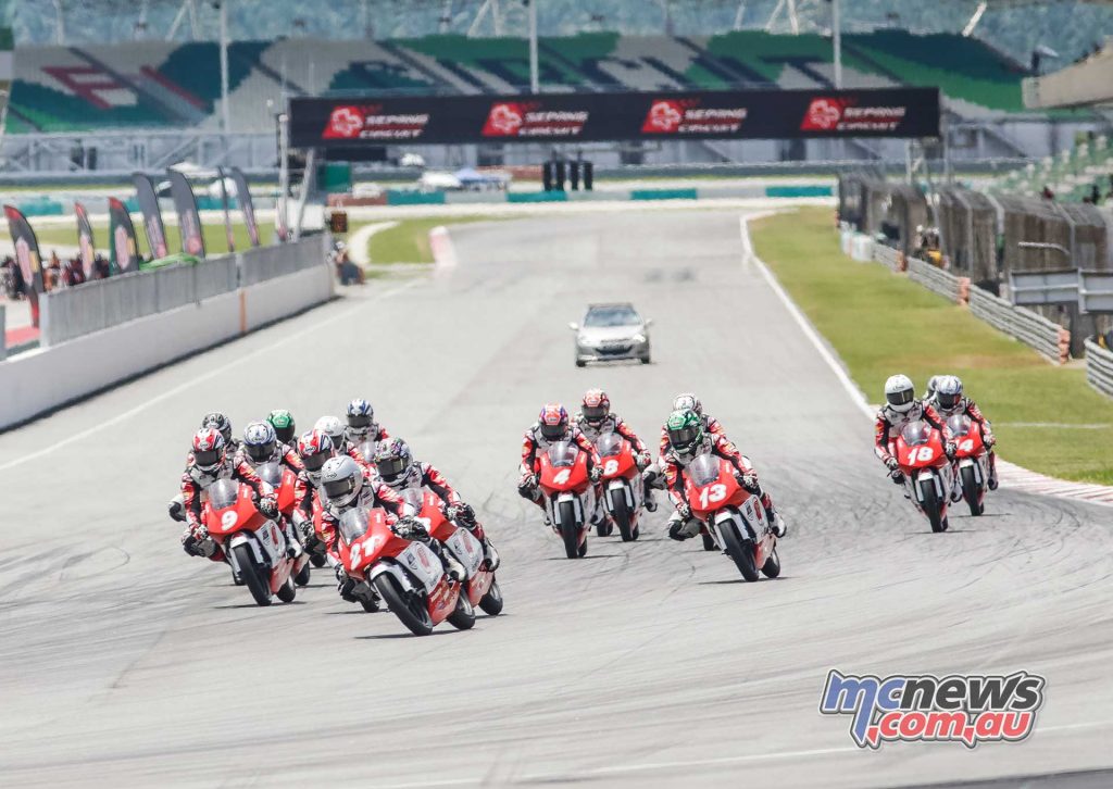 Asia Talent Cup Rnd Sepang R Start