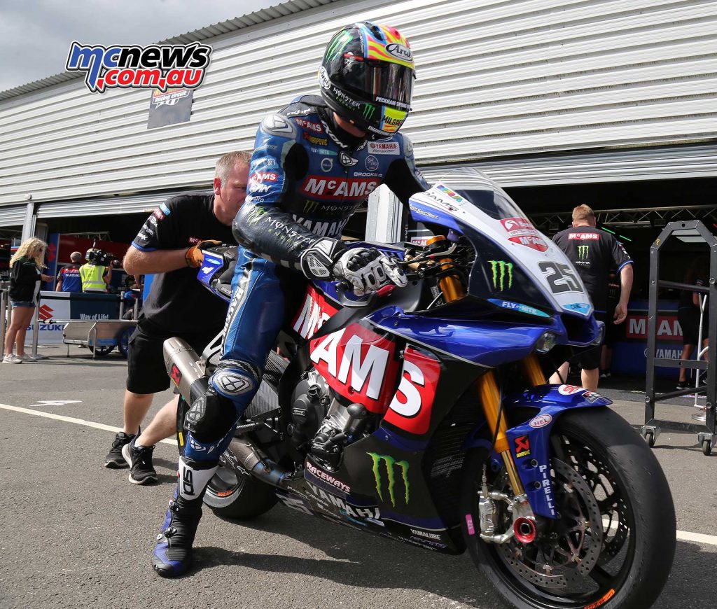BSB RNd Knockhill Josh Brookes in qualifying ImageDYeomans