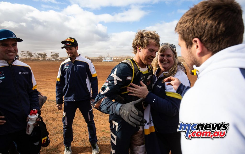 Hattah Desert Race Daniel Snaders Mum Pauline Hattah Desert Race Daniel Snaders Mum Pauline