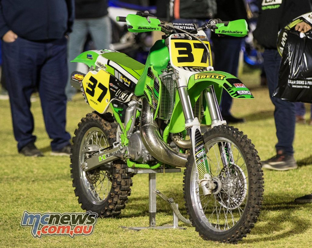 Hattah Desert Race Kawasaki KX Brook