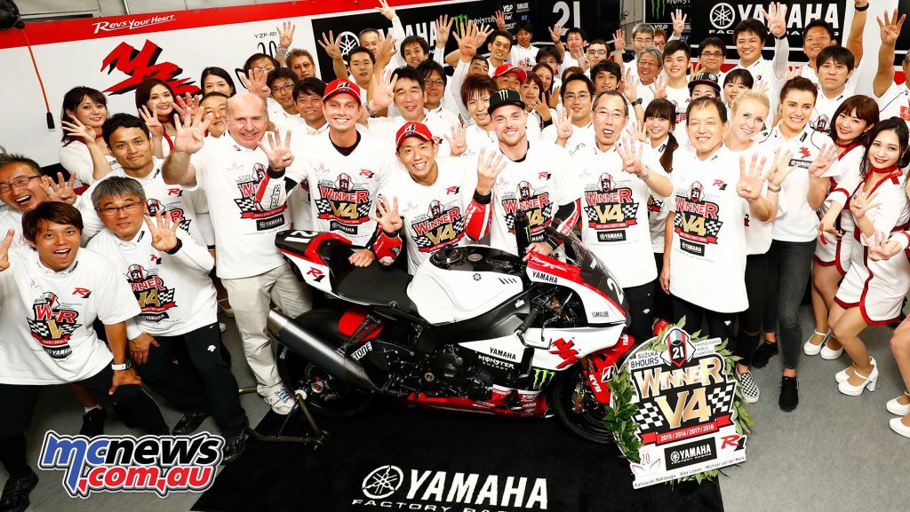Suzuka Hour Yamaha Winners