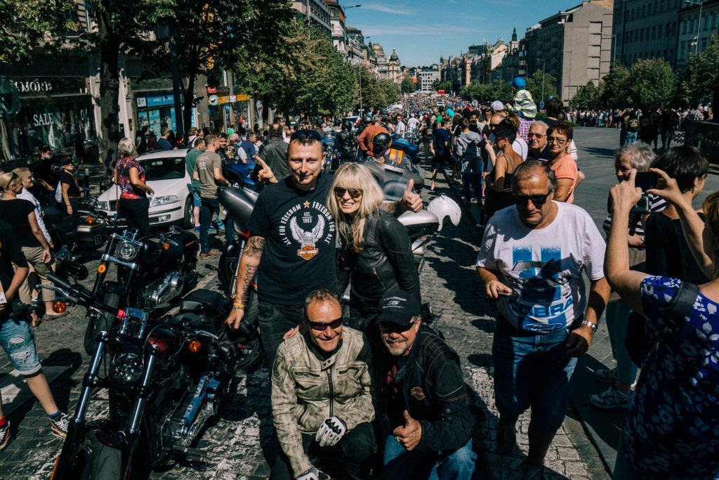 Harley Davidson Anniversary Prague