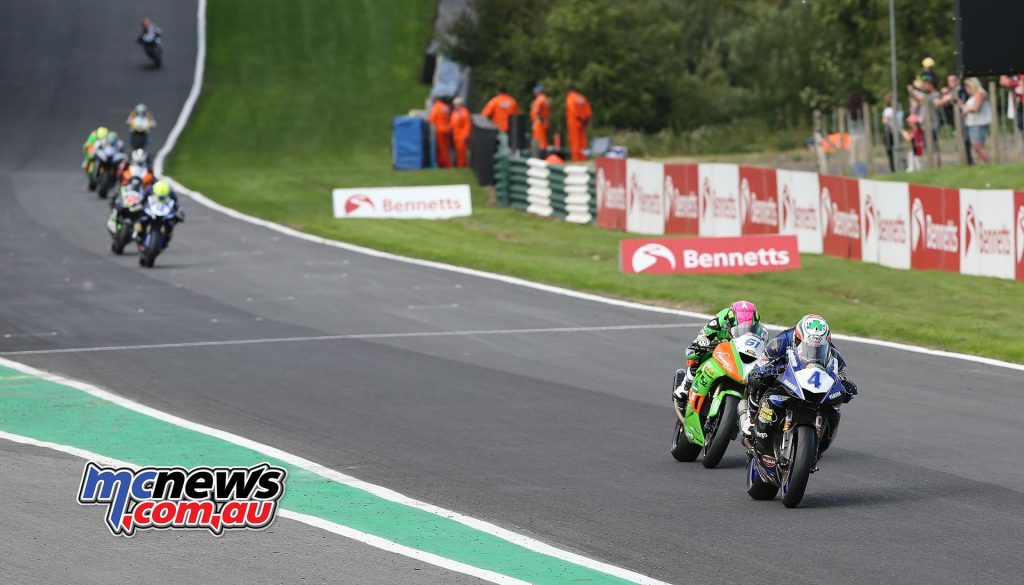 BSB CadwellPark Jack Kennedy and Ben Currie fighting for the lead