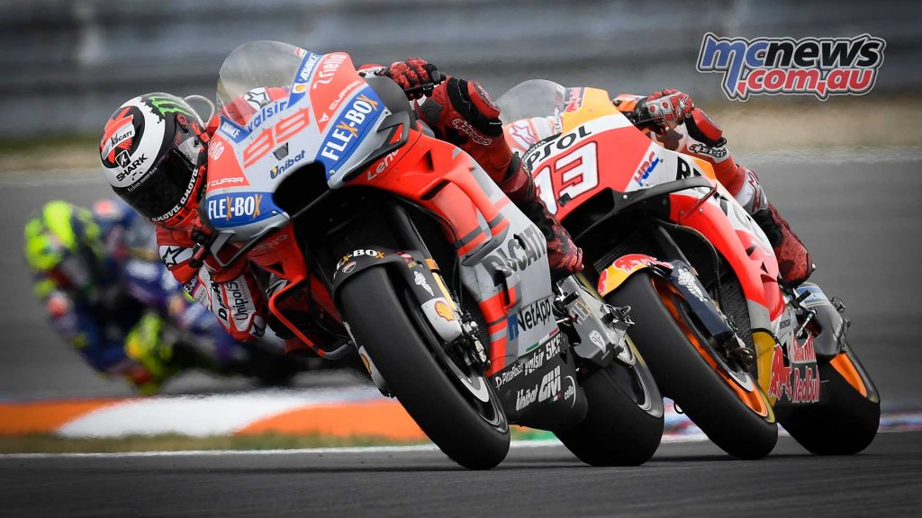 MotoGP Brno Rnd Lorenzo Marquez