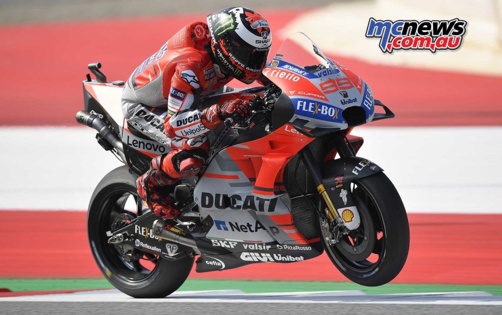 MotoGP Rnd Austria Fri Lorenzo
