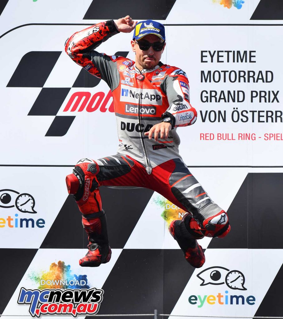 MotoGP Rnd Austria RaceMichelin Lorenzo