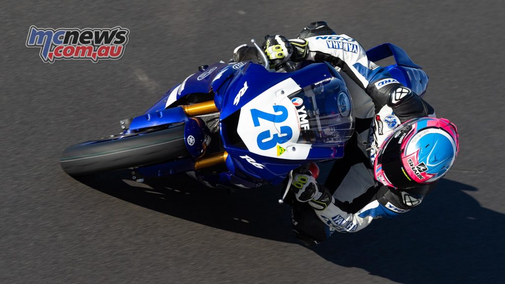 ASBK TBG Rnd Morgan Park Cru Halliday ASBK TBG Rnd Morgan Park Cru Halliday