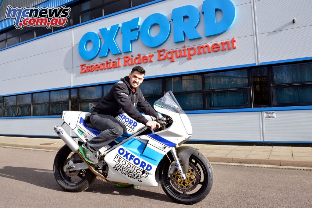James Hillier Oxford Products Ducati James Hillier Oxford Products Ducati