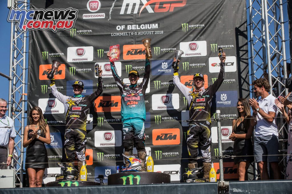 MXGP Rnd Belgium MX Podium MXGP Rnd Belgium MX Podium