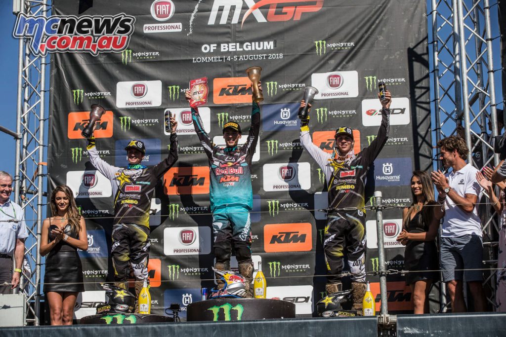 MXGP Rnd Belgium MX Podium