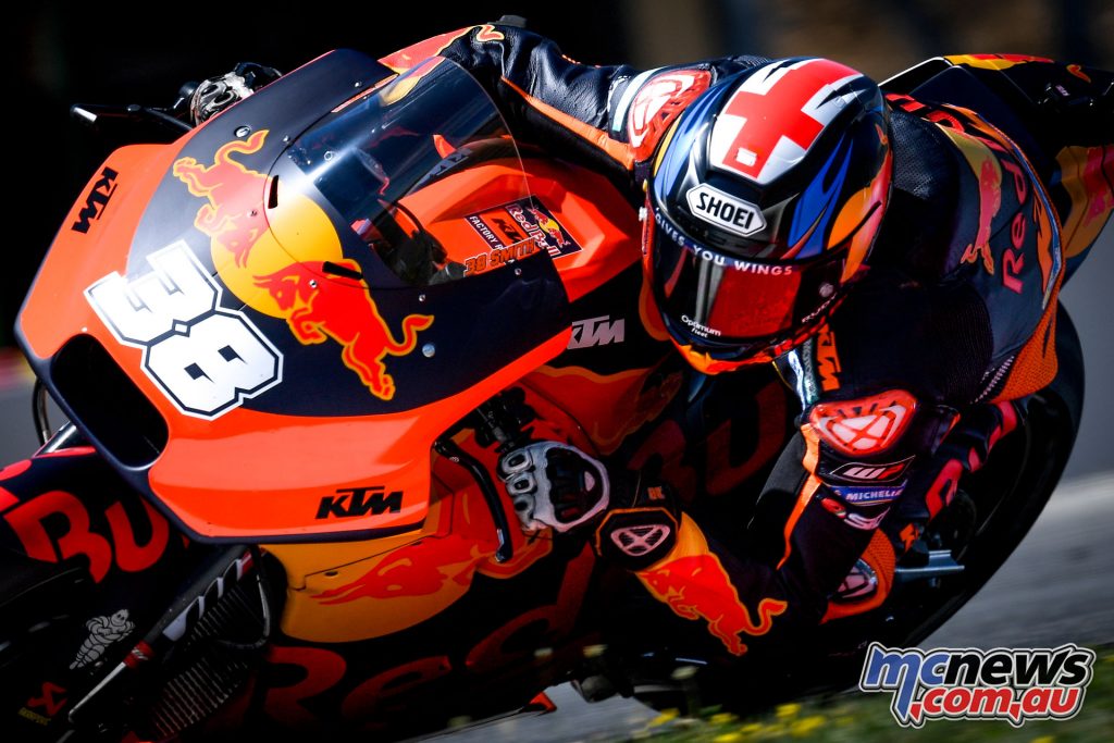 MotoGP Brno Test Aug Smith KTM