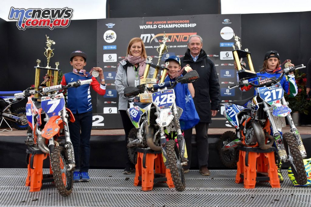 WJMX Horsham Australia MX Podium WJMX Horsham Australia MX Podium