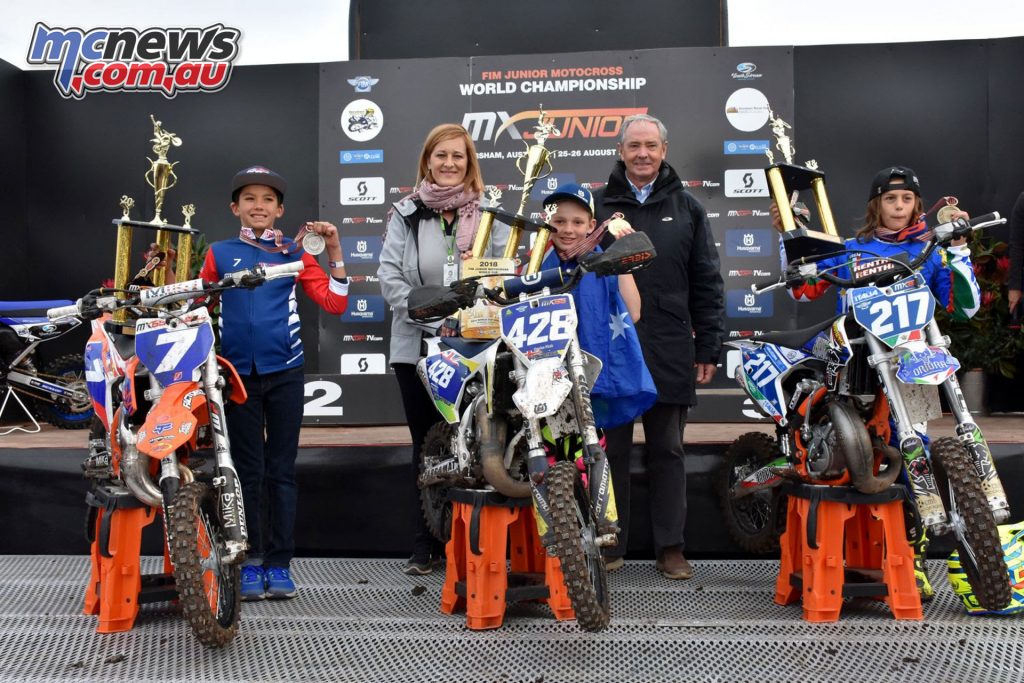 WJMX Horsham Australia MX Podium