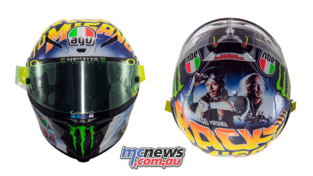 Rossi Back to the Future Part II AGV Pista GP R Helmet