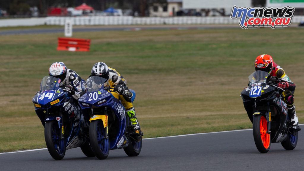 ASBK TBG Rnd Winton Supersport field