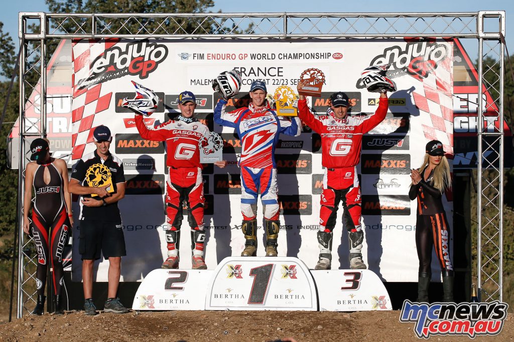 EnduroGP France Rnd podio e