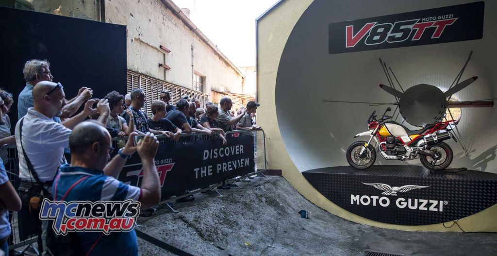Moto Guzzi V TT Reveal