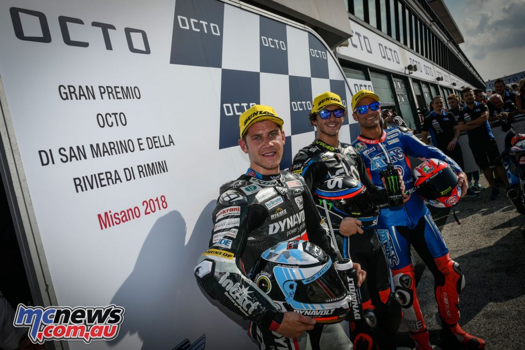 MotoGP Rnd Misano Day Moto Front Row