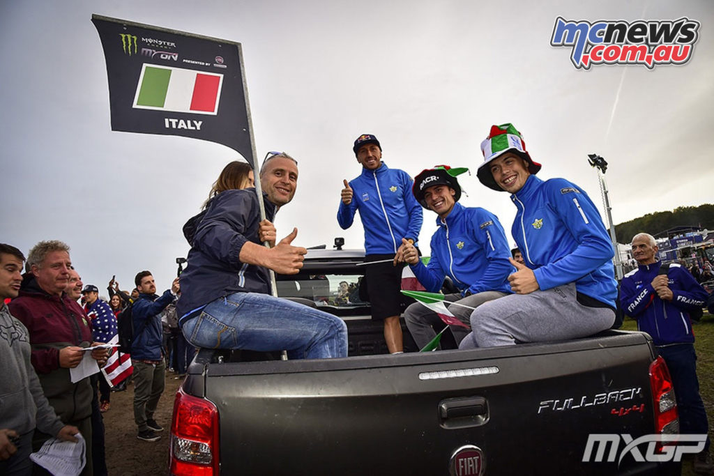 Team Italy Antonio Cairoli Michele Cervellin Alessandro Lupino